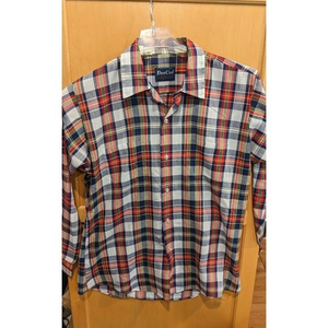 VTG DEE CEE BRAND Size 15-15.5 Long Sleeve Pearl Snap Western Shirt Made In USA‎